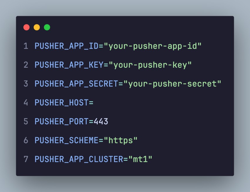 Laravel Broadcasting