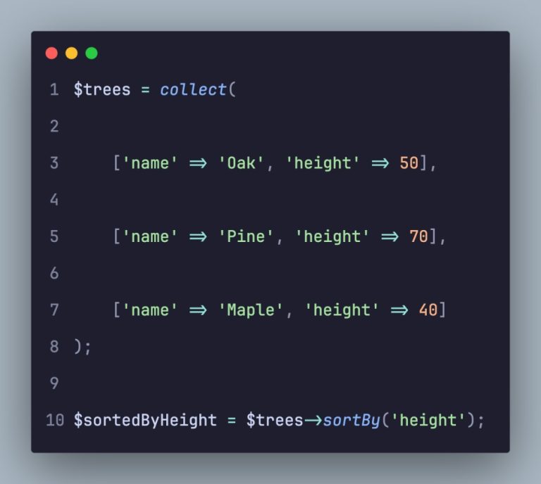 Laravel Collections Example with code