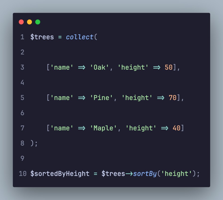 Laravel Collections Example with code